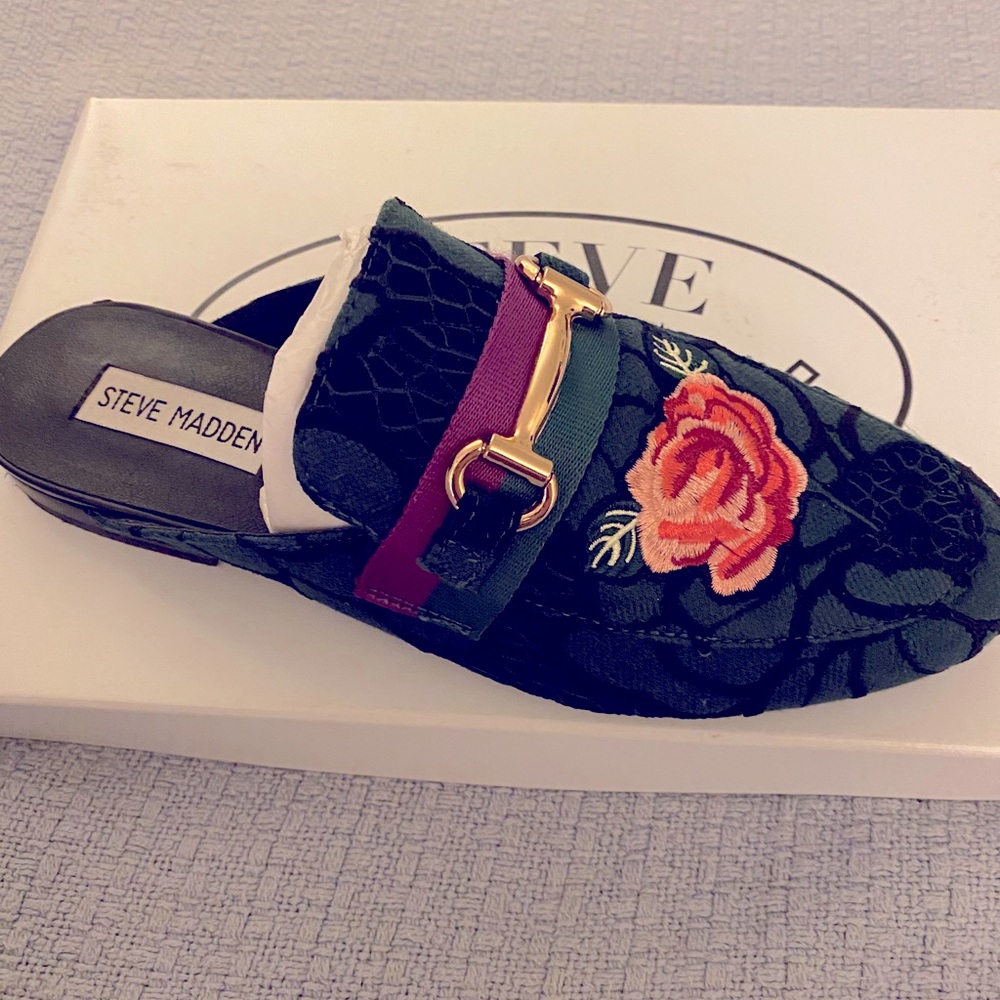 Women’s Steve Madden Floral Mules